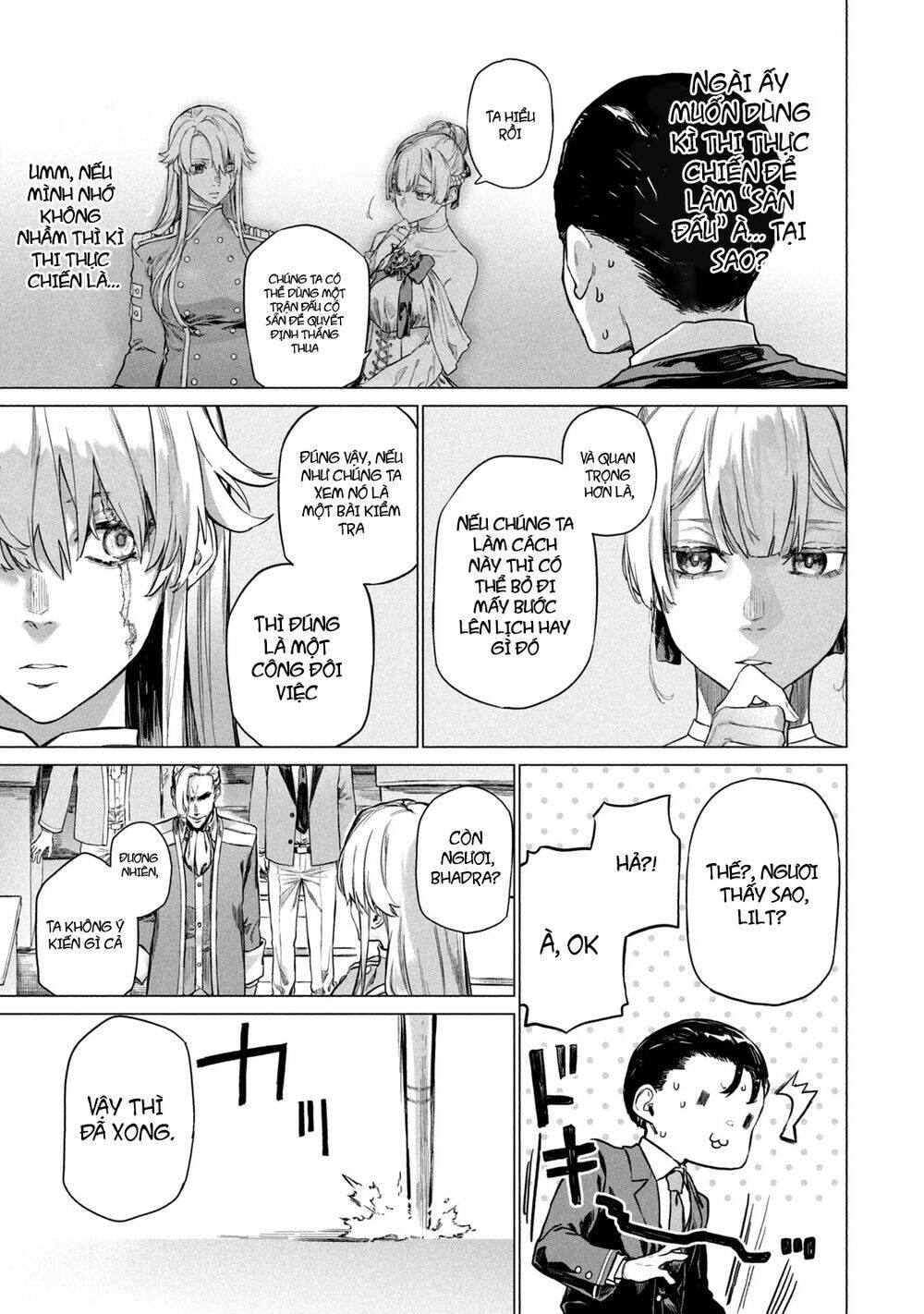 Wagamama Oujo Ni Tsukaeta Bannoushitsuji, Tonari No Teikoku De Saikyou No Gunjin Ni Nariagari Musous Chương 4 Ảnh 10