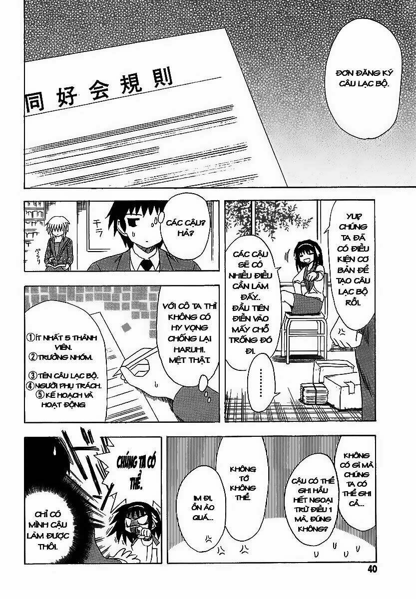 Nỗi Buồn Của Suzumiya Haruhi Chương 2 Ảnh 5
