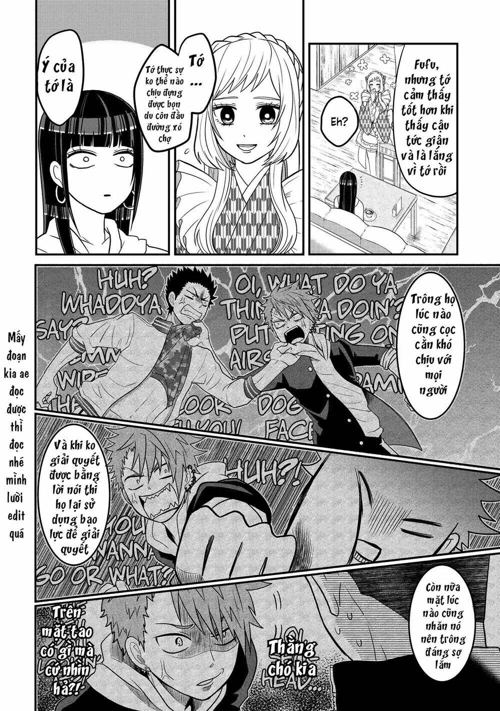 Josou Shite Mendoukusai Koto Ni Natteru Nekura To Yankee No Ryou Kataomoi Chương 3 Ảnh 3