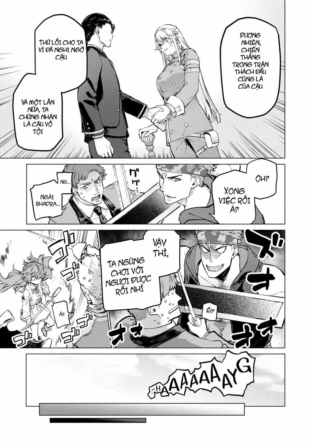 Wagamama Oujo Ni Tsukaeta Bannoushitsuji, Tonari No Teikoku De Saikyou No Gunjin Ni Nariagari Musous Chương 4 Ảnh 25