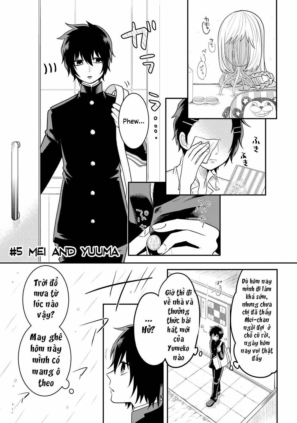 Josou Shite Mendoukusai Koto Ni Natteru Nekura To Yankee No Ryou Kataomoi Chương 5 Ảnh 2