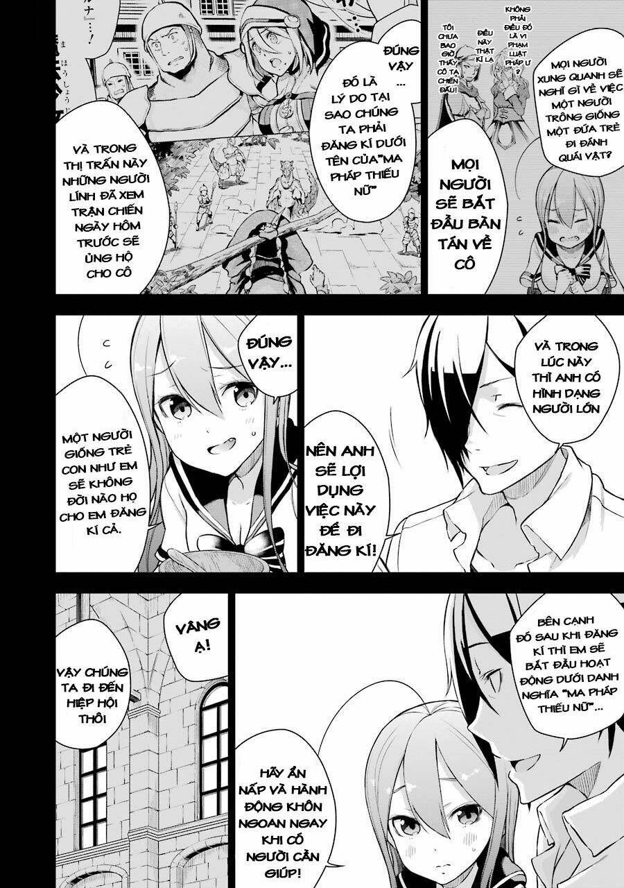 Isekai De Saikyou No Tsue Ni Tensei Shita Ore Ga Iyagaru Shoujo Wo Muriyari Mahou Shoujo Ni P Suru! Chương 5 Ảnh 32