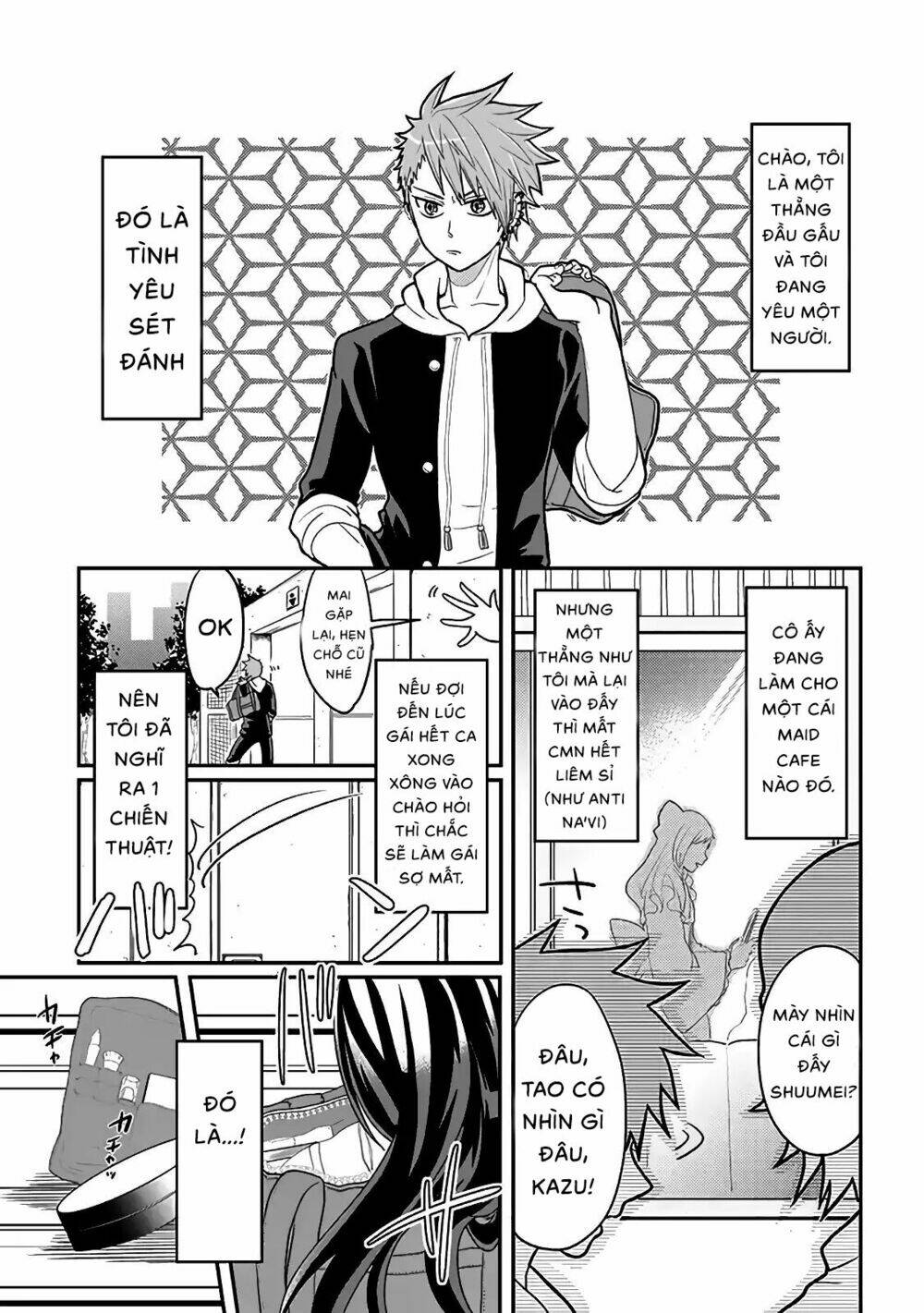 Josou Shite Mendoukusai Koto Ni Natteru Nekura To Yankee No Ryou Kataomoi Chương 0 Ảnh 5