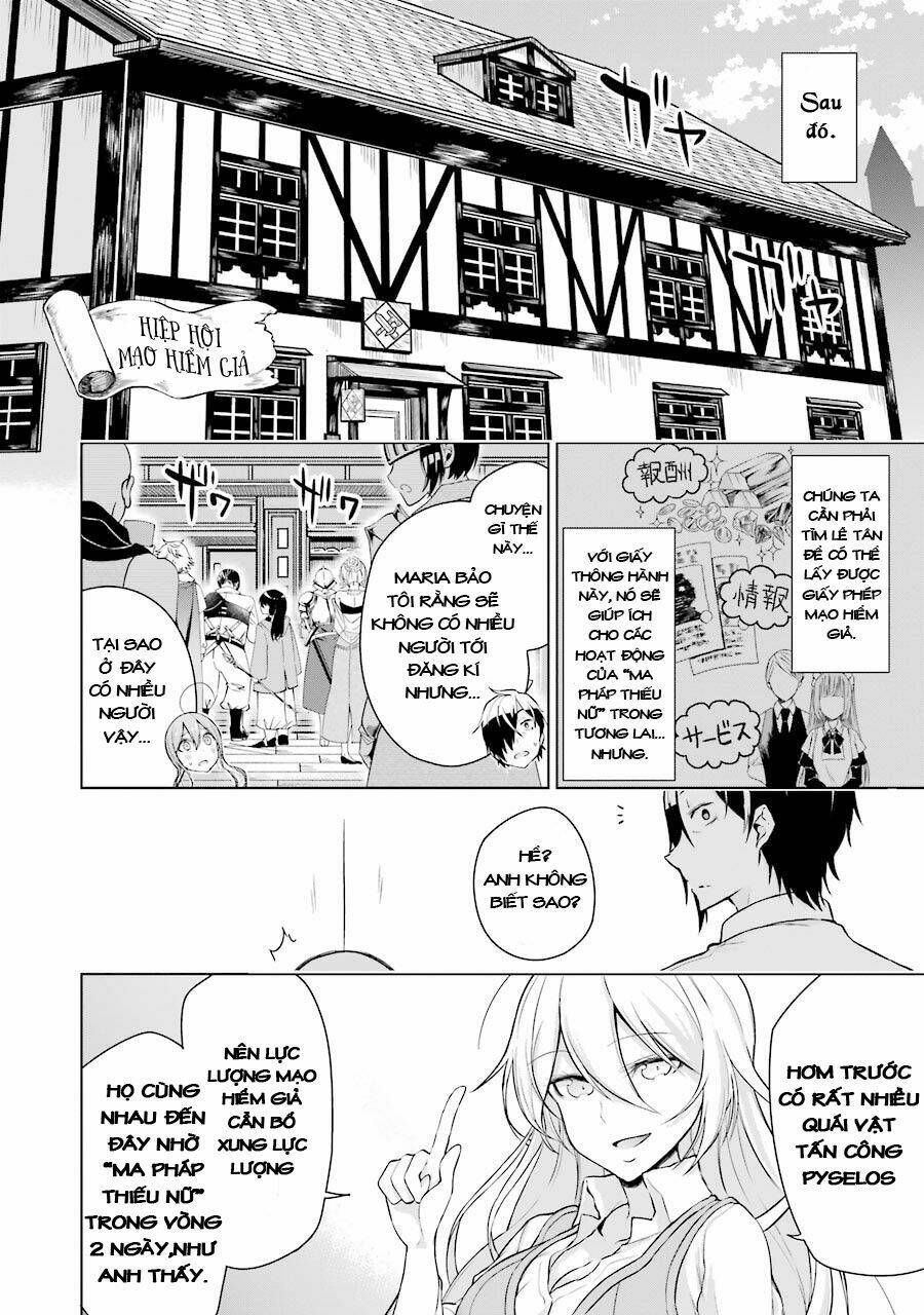 Isekai De Saikyou No Tsue Ni Tensei Shita Ore Ga Iyagaru Shoujo Wo Muriyari Mahou Shoujo Ni P Suru! Chương 5 Ảnh 28
