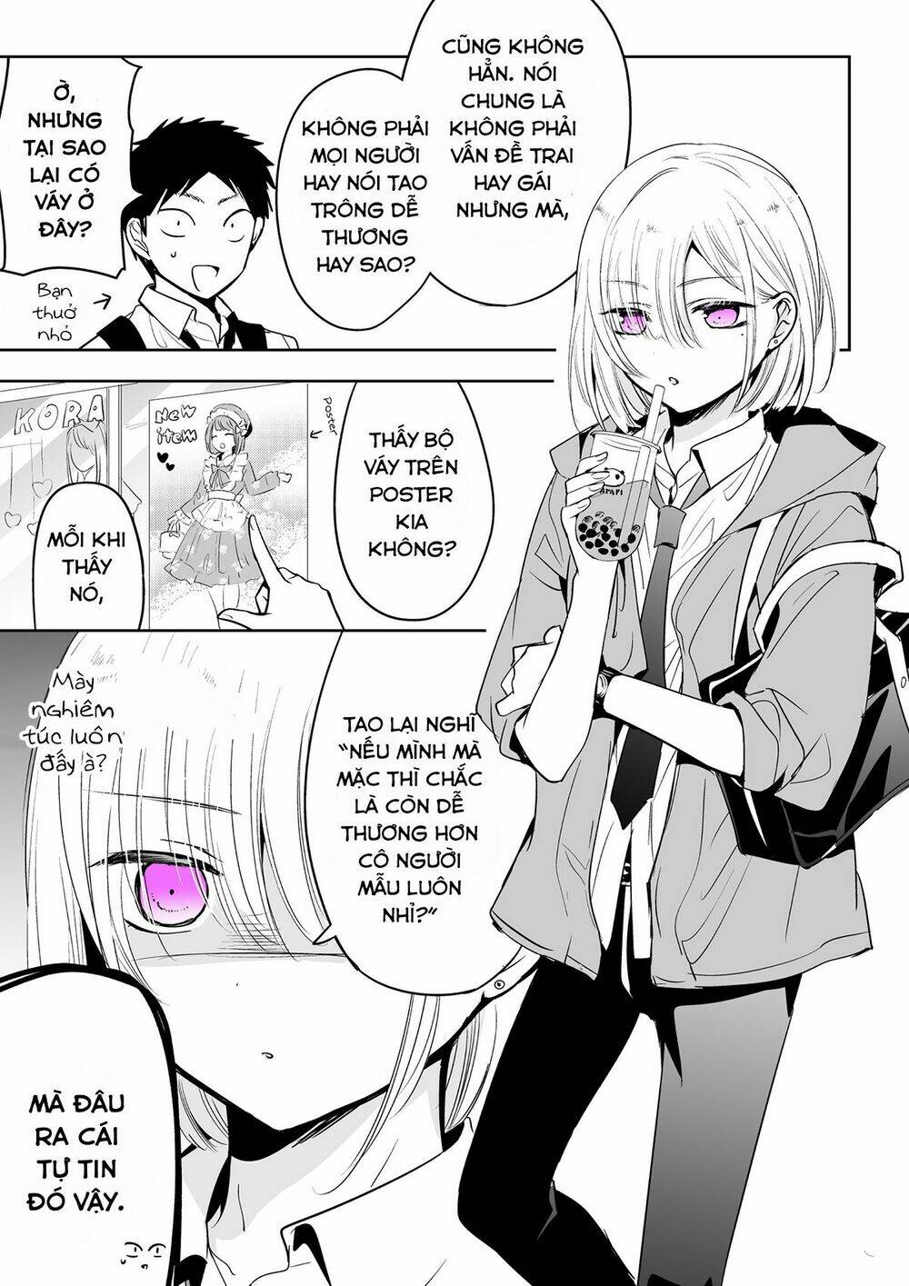 Tomodachi Ga Sukato Wa Kita Itte Itte Kita Chương 1 Ảnh 3