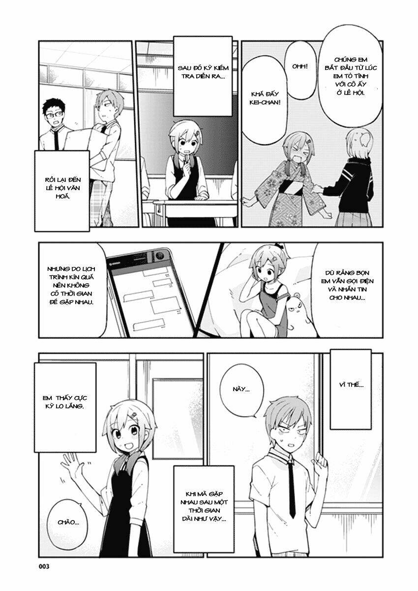 Ookami Shounen Wa Kyou Mo Uso O Kasaneru Chương 32 Ảnh 5