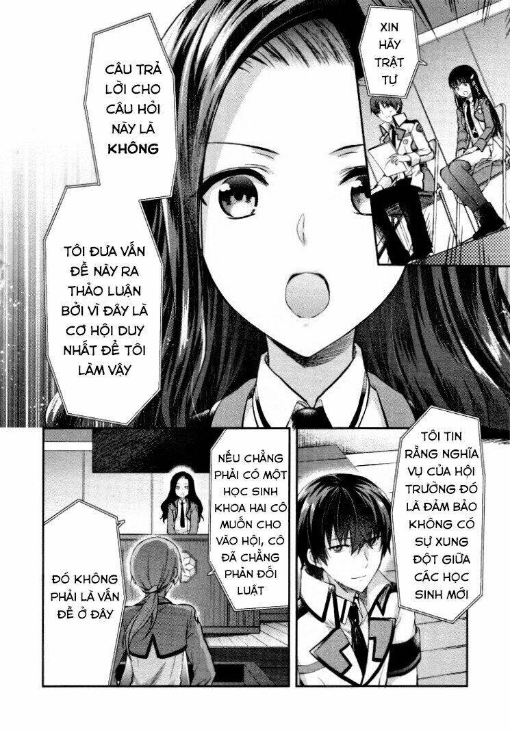 Mahouka Koukou No Rettousei - Kaichou Senkyo-Hen Chương 6 Ảnh 10