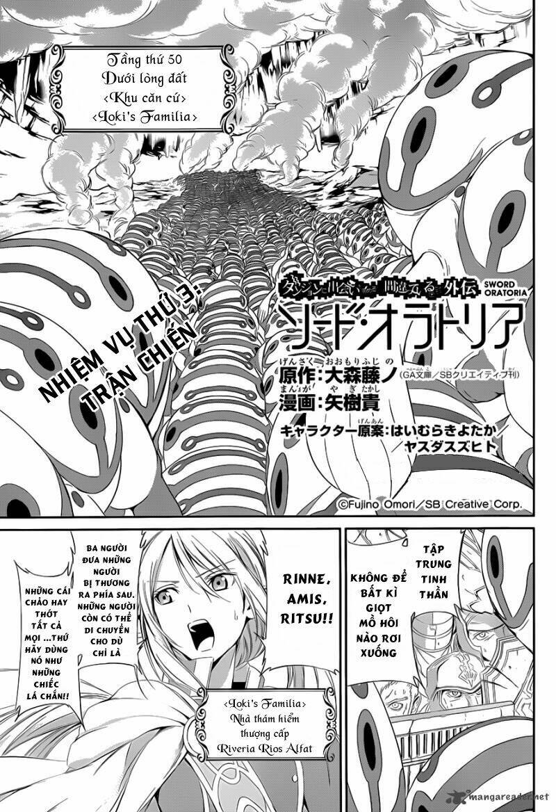 Dungeon Ni Deai Wo Motomeru No Wa Machigatte Iru Darou Ka Gaiden - Sword Oratoria Chương 3 Ảnh 3