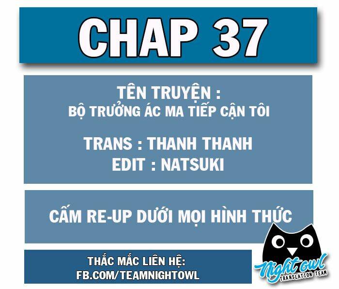 Bộ Trưởng Ác Ma Tiếp Cận Tôi Chương 37 Ảnh 2