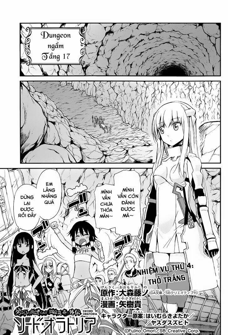 Dungeon Ni Deai Wo Motomeru No Wa Machigatte Iru Darou Ka Gaiden - Sword Oratoria Chương 4 Ảnh 3