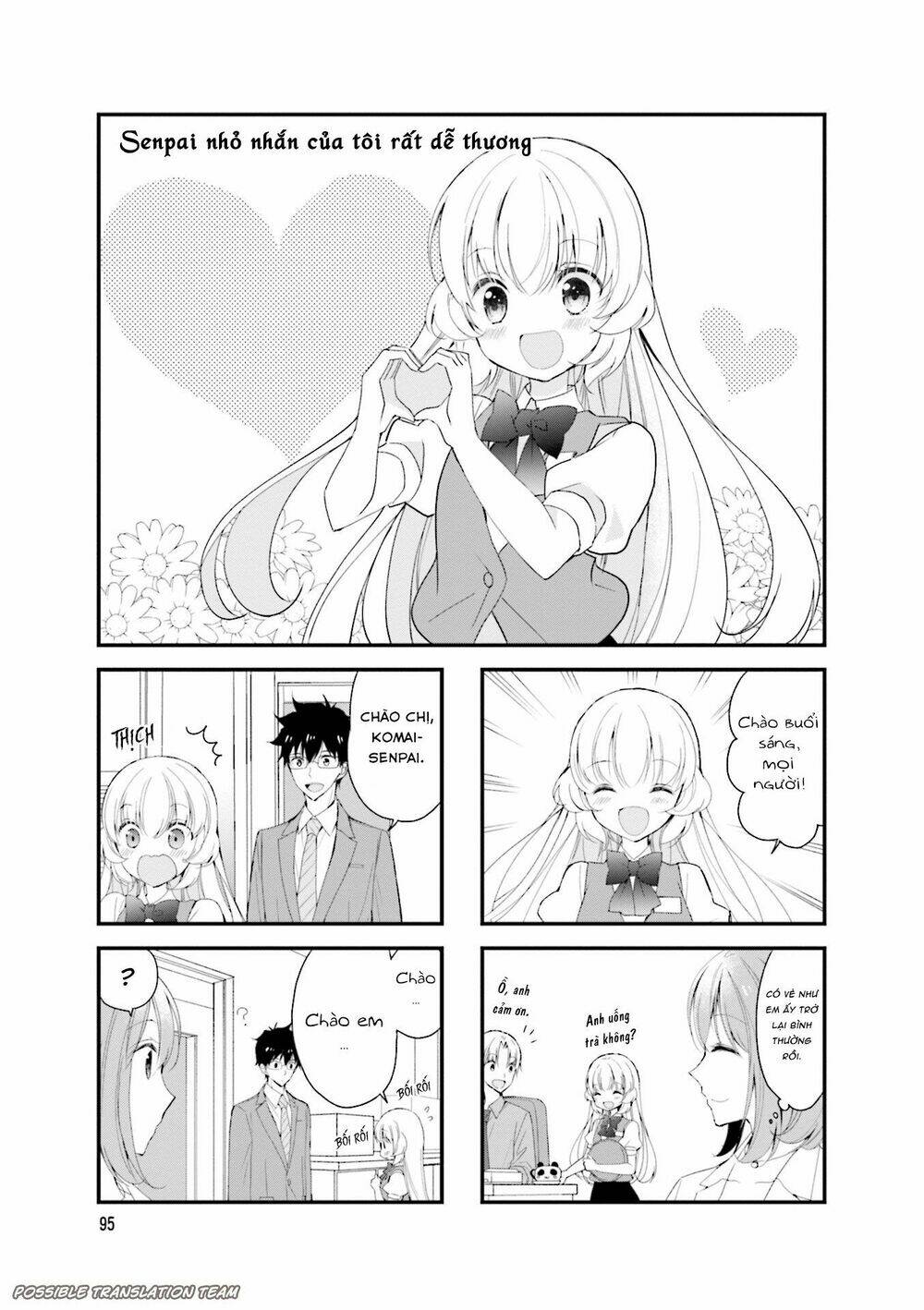 Senpai Nhỏ Nhắn Của Tôi Rất Dễ Thương Chương 28 Ảnh 4