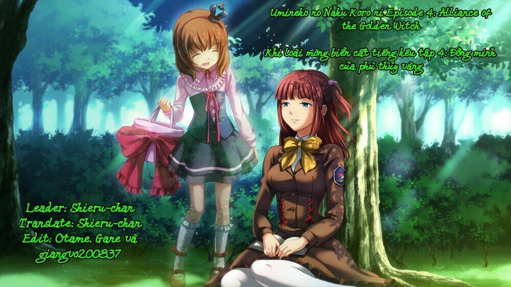 Umineko No Naku Koro Ni Episode 4: Alliance Of The Golden Witch Chương 11 Ảnh 2
