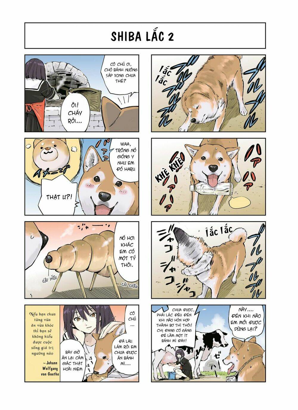 Lang Thang Miền Tận Thế Với Chú Chó Shiba Của Tôi Chương 13 Ảnh 4