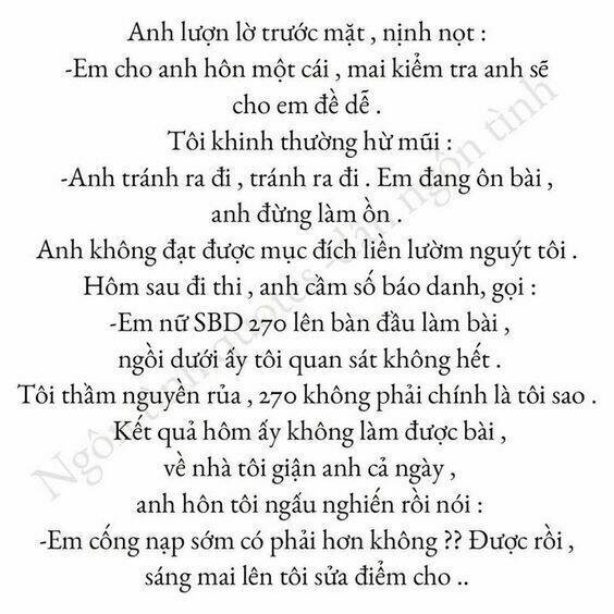 Những Mẩu Truyện "Ngôn Tình" [Ngọt, Sủng, Hài] Chương 0 Ảnh 3