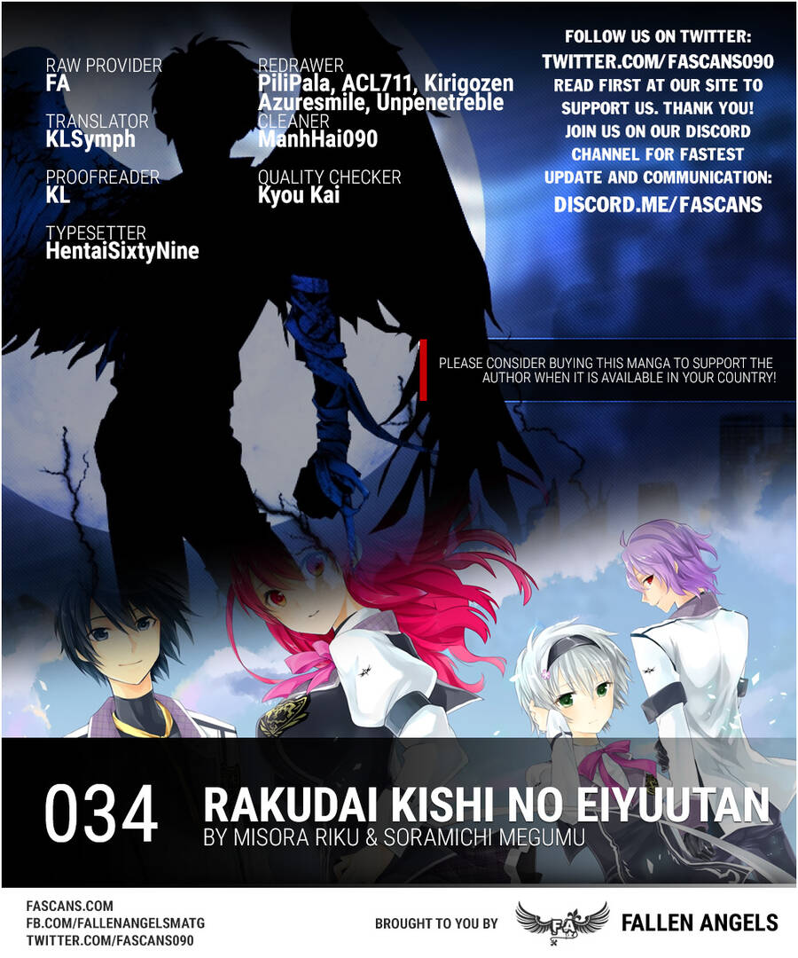 Rakudai Kishi No Eiyuutan Chương 34 Ảnh 43