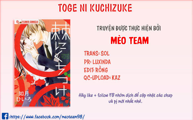Toge Ni Kuchizuke Chương 6 Ảnh 4