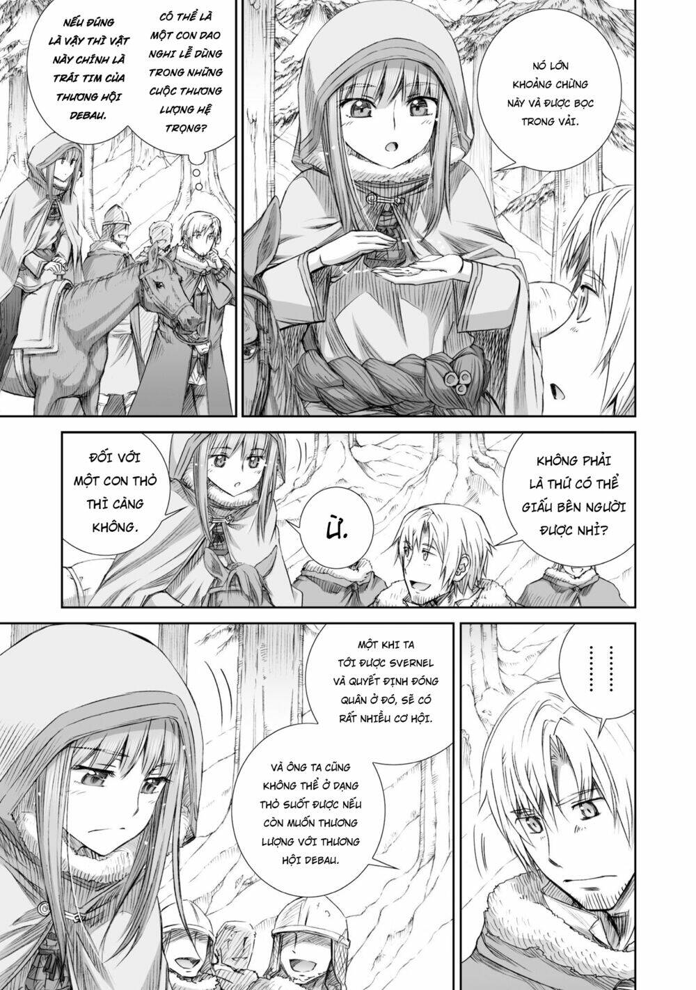 Ookami To Koushinryou Chương 91 Ảnh 11