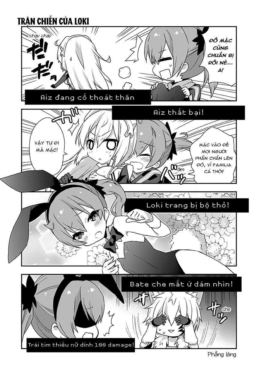 Dungeon Ni Deai O Motomeru No Wa Machigatte Iru Darou Ka 4koma - Days Of Goddess Chương 5 Ảnh 12
