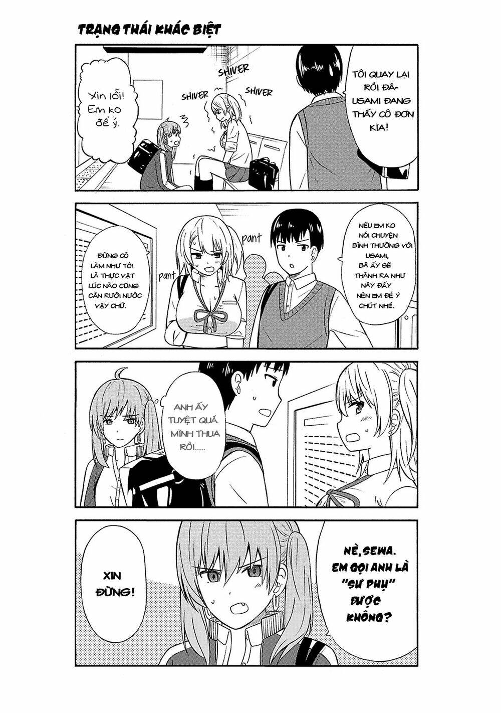 Usami-San Wa Kamawaretai! Chương 21 Ảnh 9