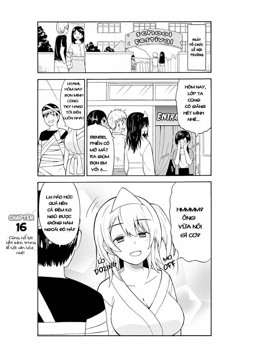 Usami-San Wa Kamawaretai! Chương 16 Ảnh 3
