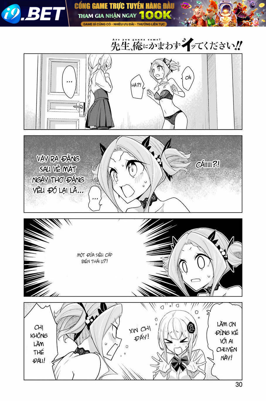 Sensei, Ore Ni Kamawazu Itte Kudasai!! Chương 19 Ảnh 19