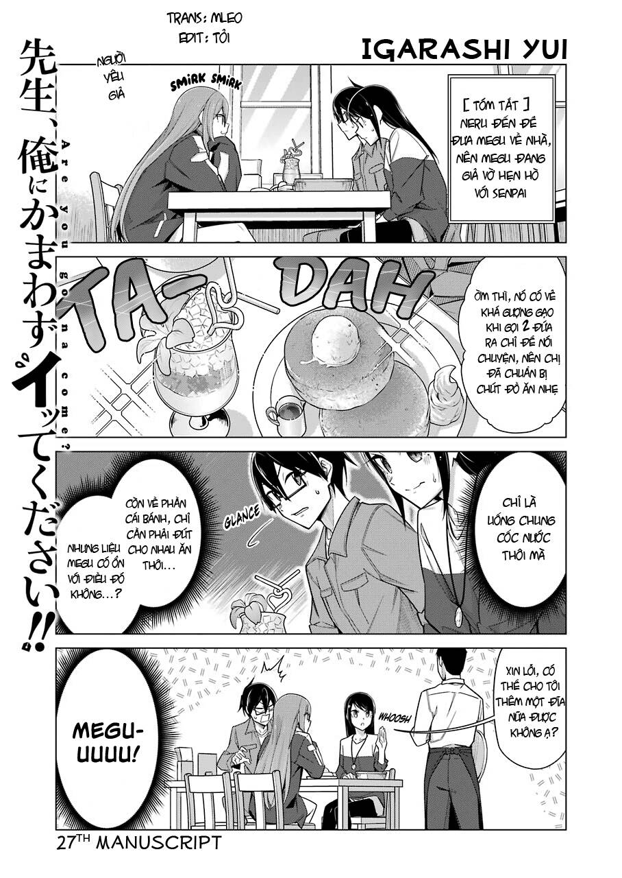 Sensei, Ore Ni Kamawazu Itte Kudasai!! Chương 27 Ảnh 2