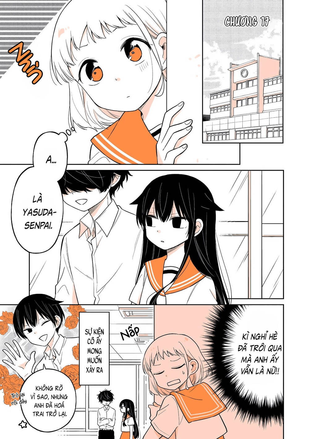 Mendokusagari Danshi Koukousei Ga Asa Okitara Onnanoko Ni Natteita Hanashi Chương 17 Ảnh 4