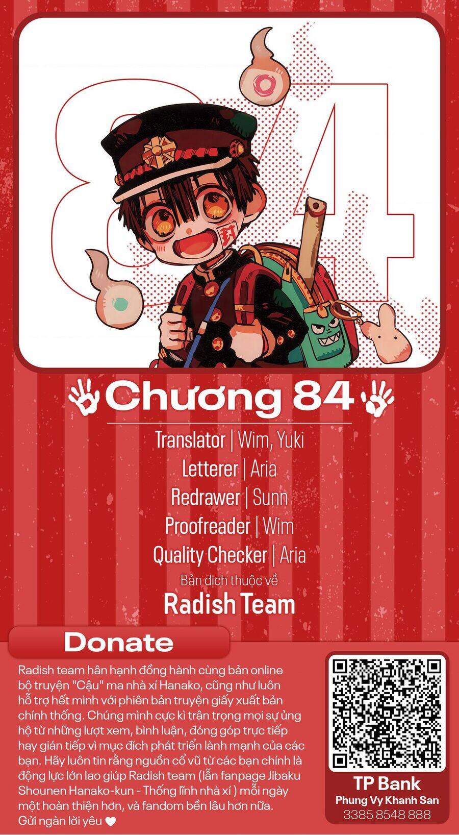 Hanako-Kun Nhà Xí Chương 84 Ảnh 3