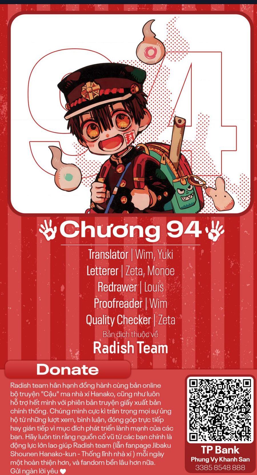 Hanako-Kun Nhà Xí Chương 94 Ảnh 4