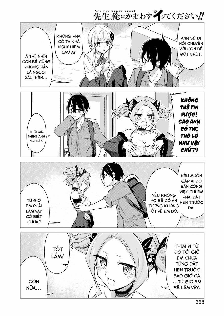Sensei, Ore Ni Kamawazu Itte Kudasai!! Chương 15 Ảnh 18