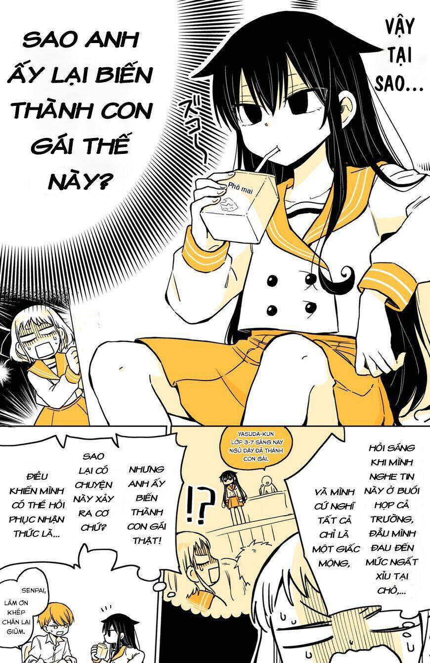 Mendokusagari Danshi Koukousei Ga Asa Okitara Onnanoko Ni Natteita Hanashi Chương 8 Ảnh 4