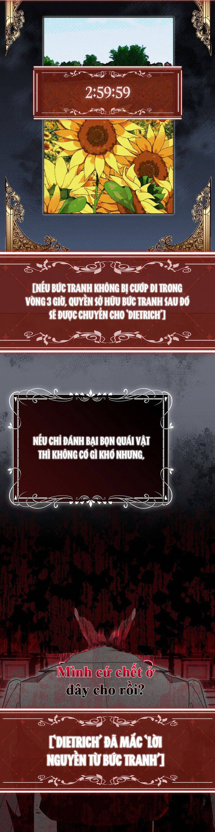 Bị Giam Cầm Với Nam Chính Trong Trò Chơi Kinh Dị Chương 28 Ảnh 28