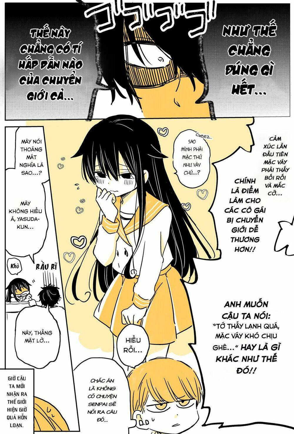 Mendokusagari Danshi Koukousei Ga Asa Okitara Onnanoko Ni Natteita Hanashi Chương 4 Ảnh 5