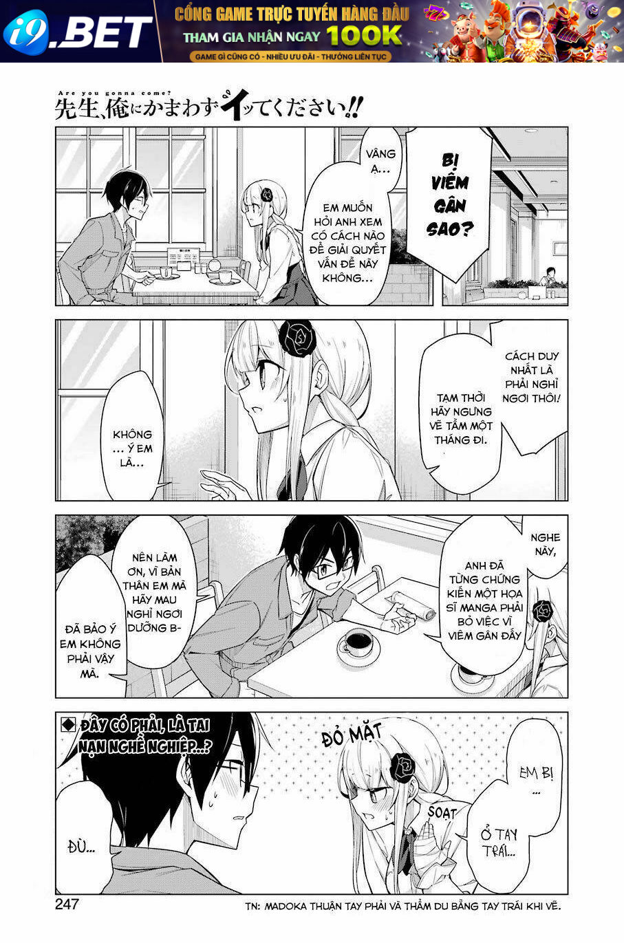 Sensei, Ore Ni Kamawazu Itte Kudasai!! Chương 11 Ảnh 4