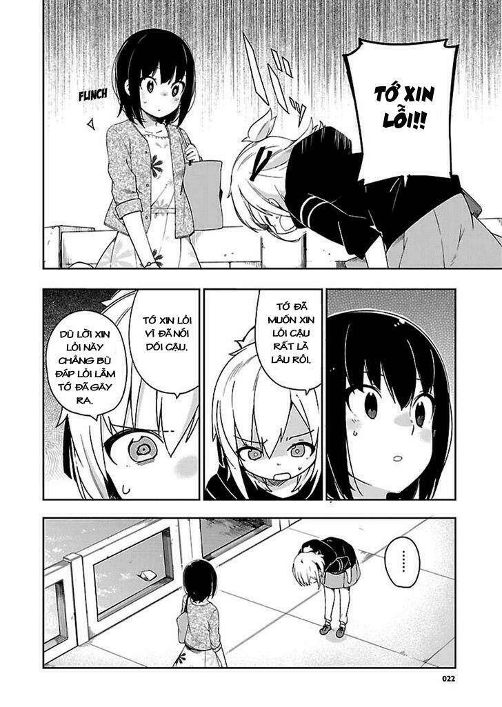 Ookami Shounen Wa Kyou Mo Uso O Kasaneru Chương 27 Ảnh 24