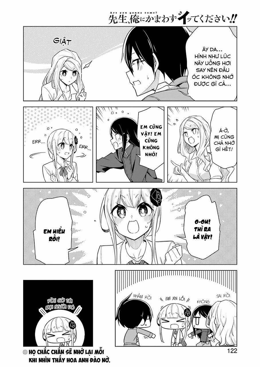 Sensei, Ore Ni Kamawazu Itte Kudasai!! Chương 13 Ảnh 23