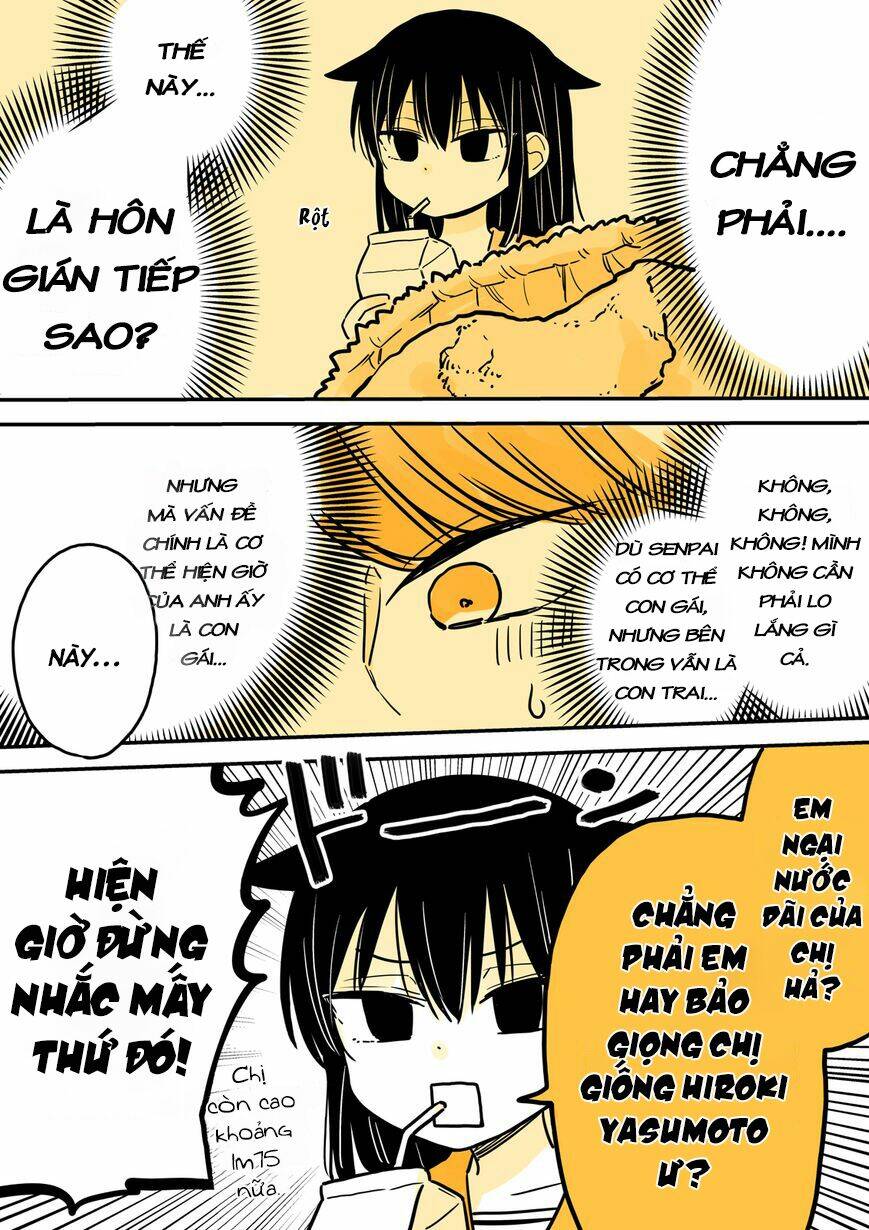 Mendokusagari Danshi Koukousei Ga Asa Okitara Onnanoko Ni Natteita Hanashi Chương 7 Ảnh 5
