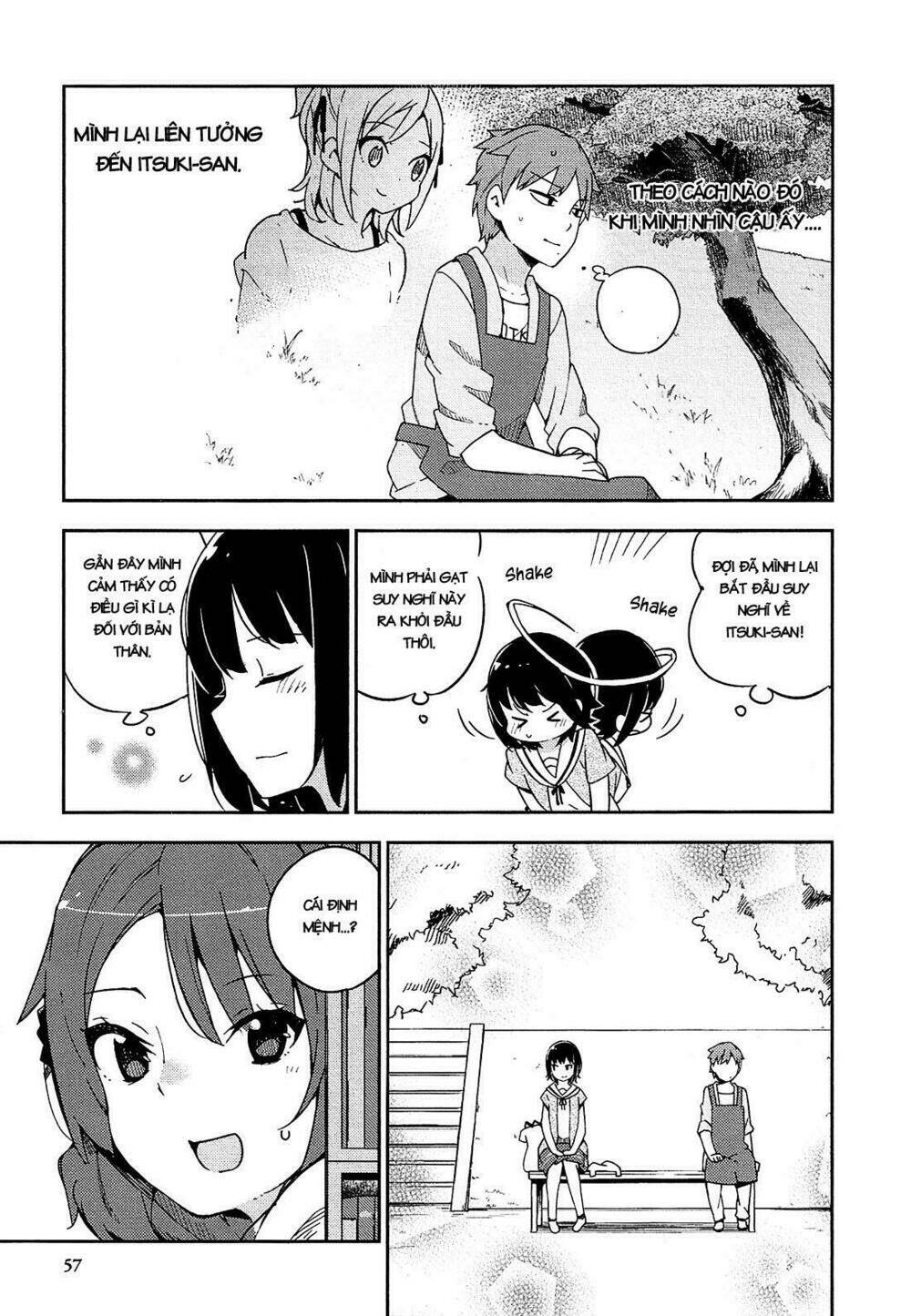 Ookami Shounen Wa Kyou Mo Uso O Kasaneru Chương 14 Ảnh 24