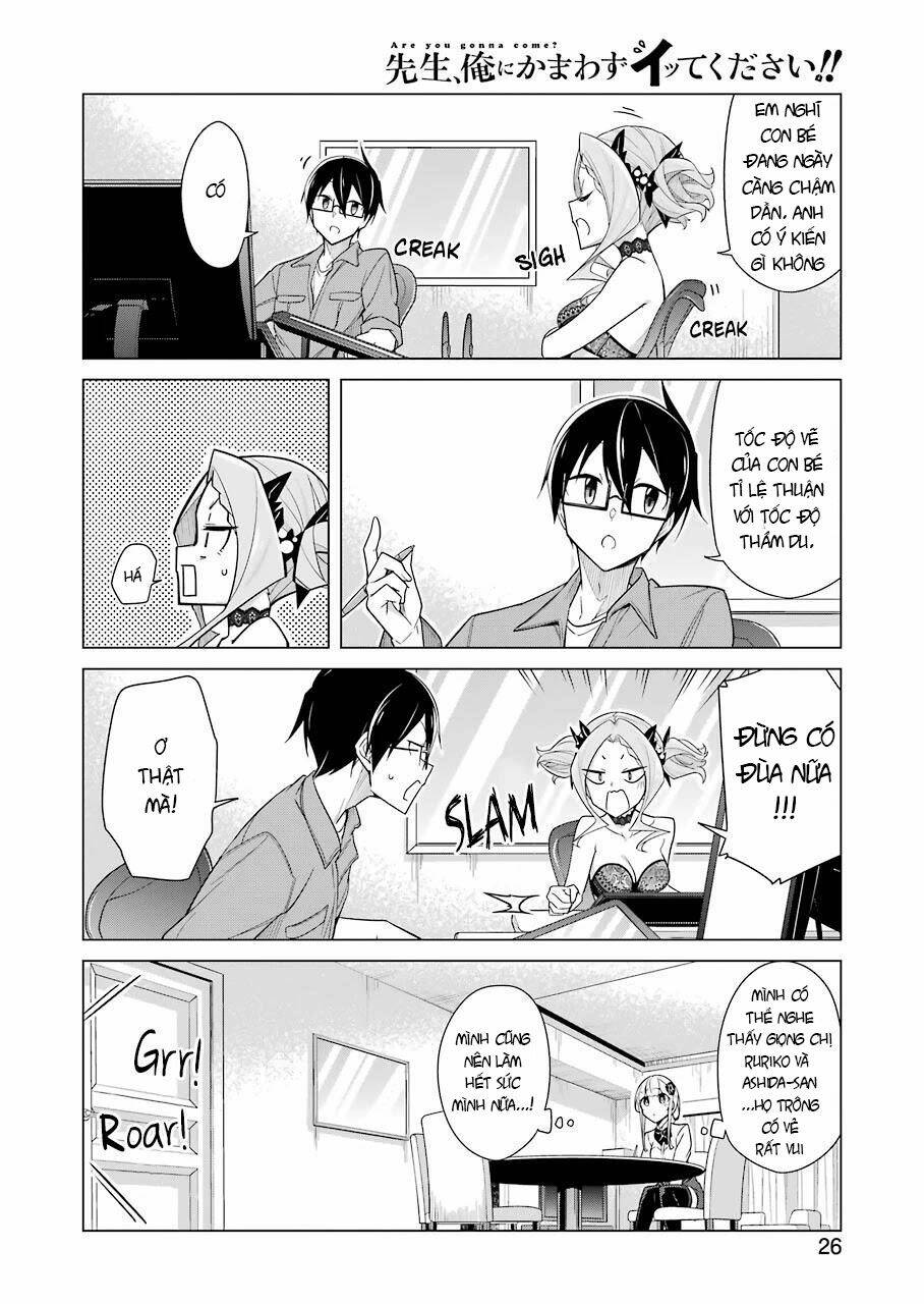 Sensei, Ore Ni Kamawazu Itte Kudasai!! Chương 19 Ảnh 15