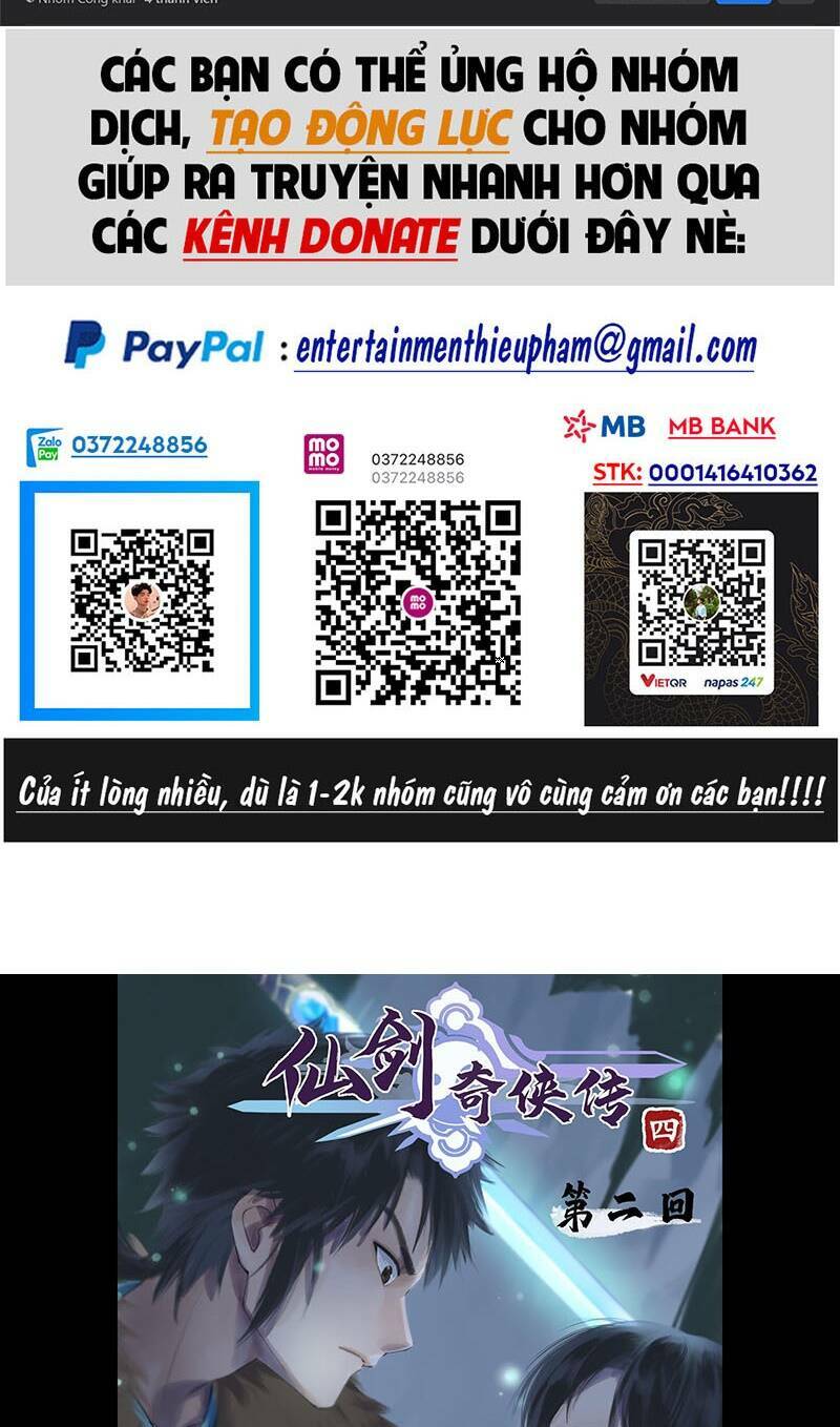 Tiên Kiếm Kỳ Hiệp Truyện Tứ Chương 3 Ảnh 4