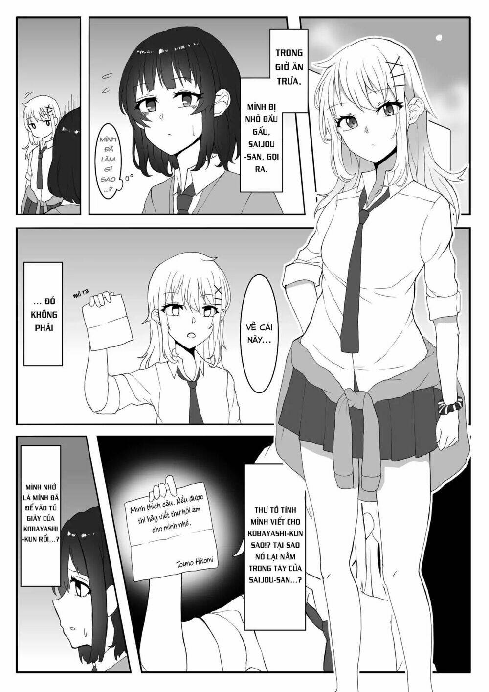 Kanchigai Kara Hajimeru Yankee To Jimi-Ko No Yuri Manga Chương 1 Ảnh 4
