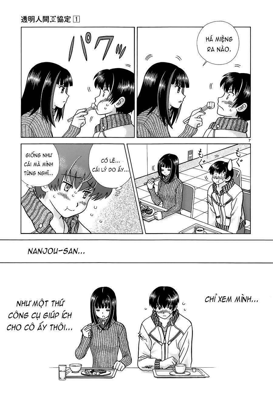 Toumei Ningen Kyoutei Chương 4 Ảnh 9