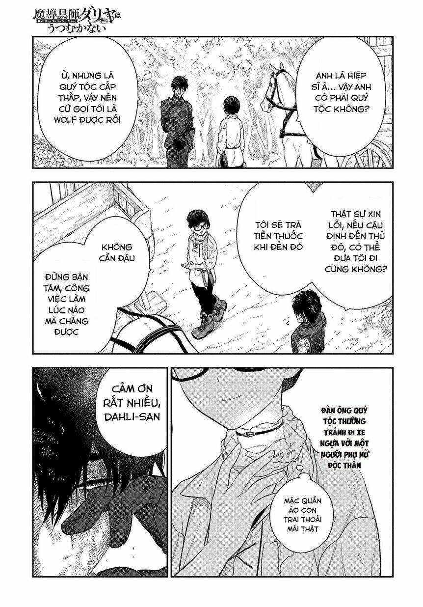 Madougushi Dahliya Wa Utsumukanai ~Kyou Kara Jiyuu Na Shokunin Life~ Chương 4 Ảnh 18