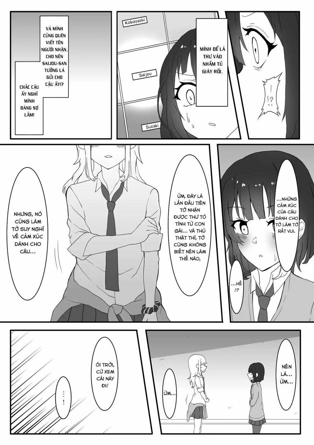 Kanchigai Kara Hajimeru Yankee To Jimi-Ko No Yuri Manga Chương 1 Ảnh 5