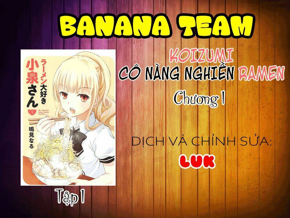 Cô Gái Yêu Ramen Chương 1 Ảnh 21