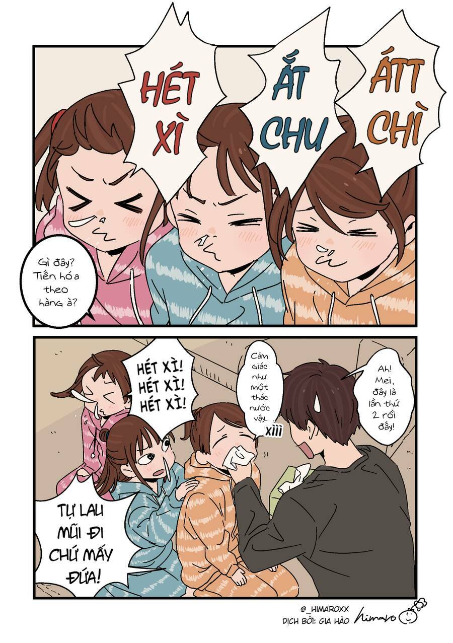 Anh Trai Cùng 3 Cô Em Gái Sinh Ba Chương 13 Ảnh 5