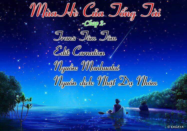 Mùa Hè Của Tổng Tài Chương 2 Ảnh 3