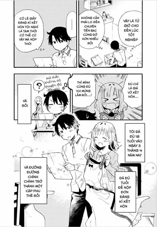 Tsukushitagari Na Uchi No Yome Nitsuite Dere Temoii Ka? Chương 8.2 Ảnh 7