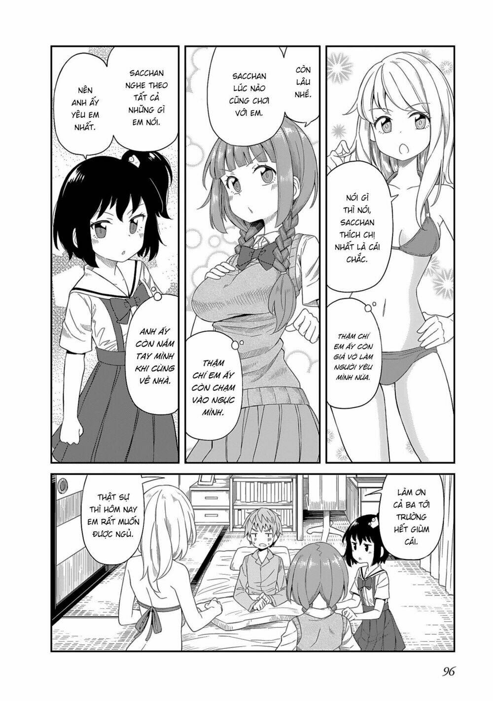 Hinomoto Sanshimai Wa Kamatte Hoshii Chương 8 Ảnh 5