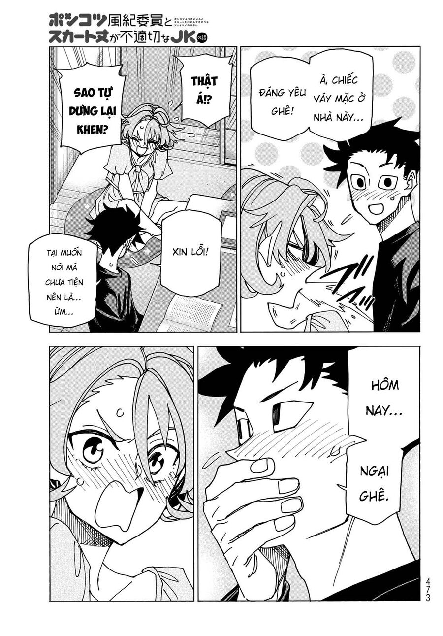 Ponkotsu Fuukiin To Skirt Take Ga Futekisetsu Na Jk No Hanashi Chương 70 Ảnh 22